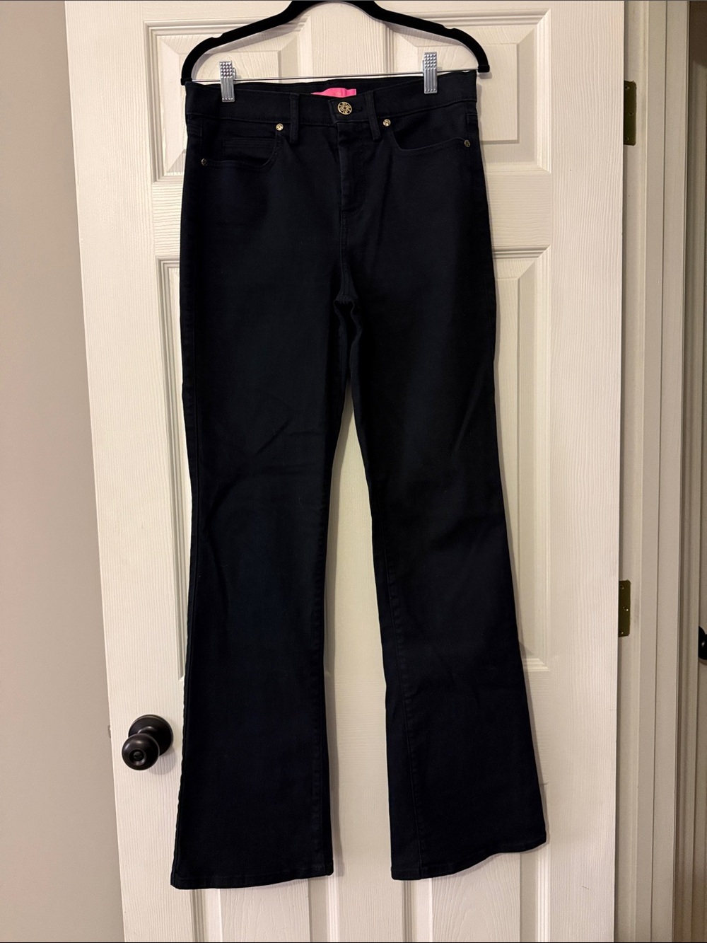 Lilly Pulitzer Black Flare Jeans
